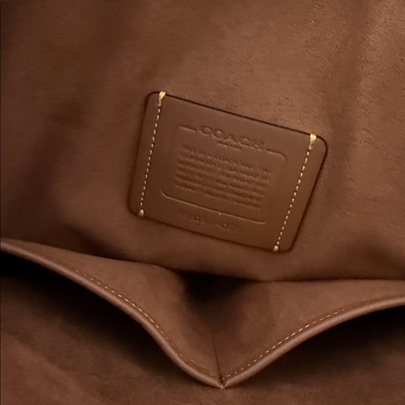 Coach Brooke Carryall In Signature Canvas Bag CE731 Tan Rust - Picture 4 of 16